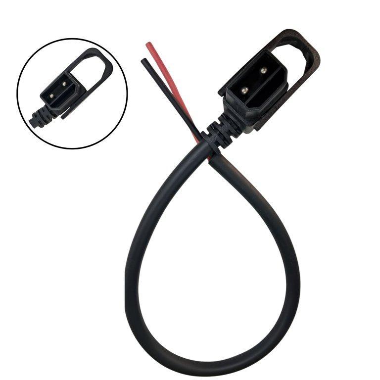 D TAP 2 PIN MALE SOCKET WITH 2 WIRE